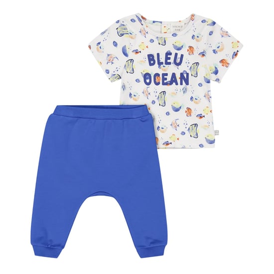Carrement Beau - Co-ord Set für Baby-Jungs (Blau/Weiß) - Image 1