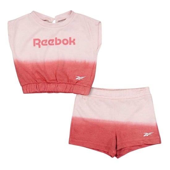 Reebok - Hemd und Shorts Set für Kleinkind, Ärmellos (Sonnenverwöhntes Korallenrosa) - Image 1