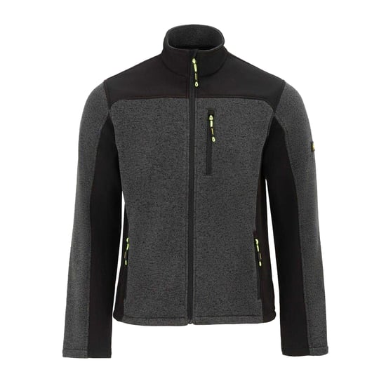Dunlop - "On Site" Fleecejacke für Herren (Schwarz/Grau) - Image 1