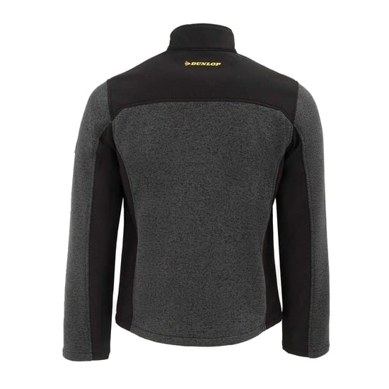 Dunlop - "On Site" Fleecejacke für Herren (Schwarz/Grau) - Image 2