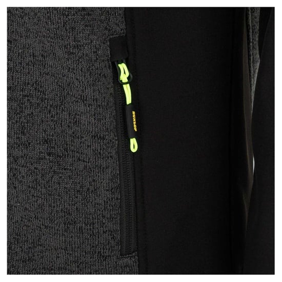 Dunlop - "On Site" Fleecejacke für Herren (Schwarz/Grau) - Image 5