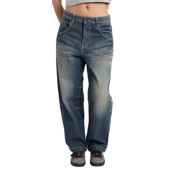 The Ragged Priest - "Rag Bleacher Big" Jeans für Herren/Damen Unisex (Blau) - Image 1
