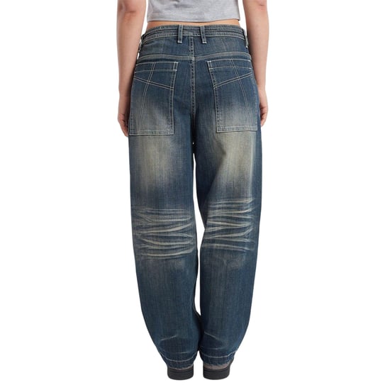The Ragged Priest - "Rag Bleacher Big" Jeans für Herren/Damen Unisex (Blau) - Image 2