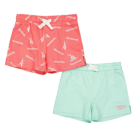 Reebok - Sweat-Shorts für Kinder (2er-Pack) (Erdbeere) - Image 1