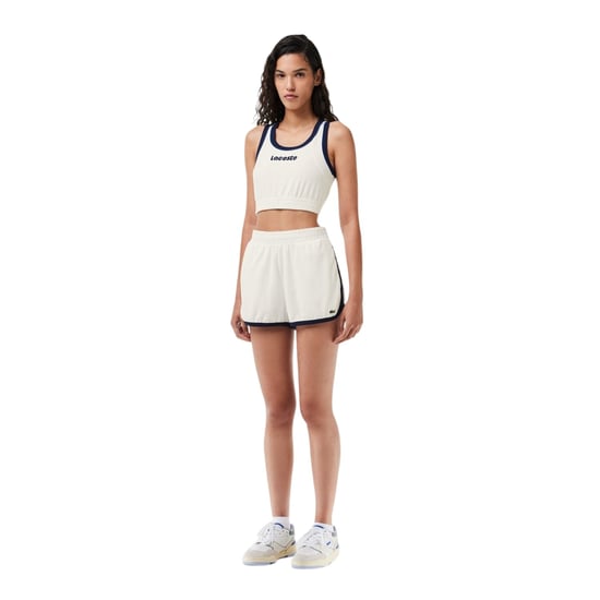 Lacoste - Shorts für Damen (Cremefarbe/Schwarz) - Image 5