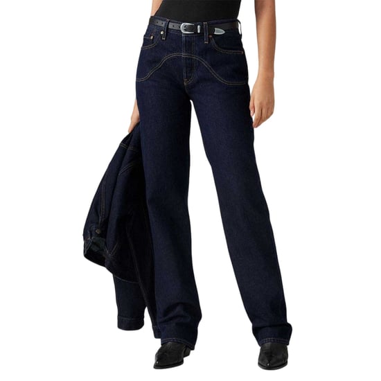 Levis - "90´s" Jeans für Damen (Dunkelblau) - Image 4