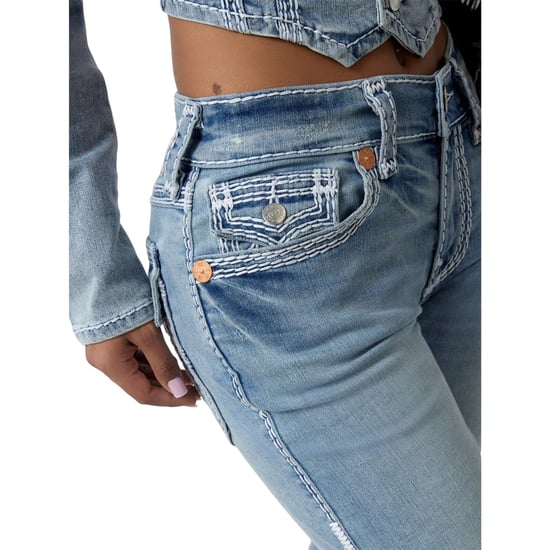True Religion - "Ricki Rlxd" Jeans für Damen (Horizont) - Image 3