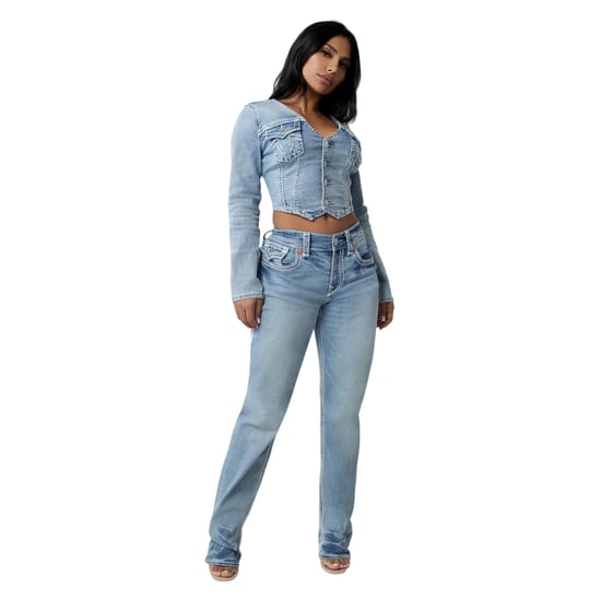 True Religion - "Ricki Rlxd" Jeans für Damen (Horizont) - Image 4