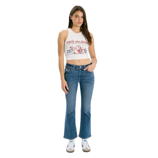 True Religion - Jeans für Damen (Mittelblau) - Image 3