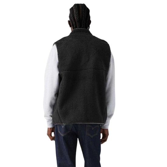 Levis - "Summit" Weste für Herren, Teddy (Samtschwarz) - Image 2