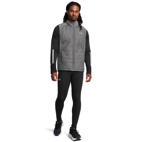 Under Armour - "Vitality" Top für Herren, Laufen, Ärmellos (Grau Dämmerung) - Image 4
