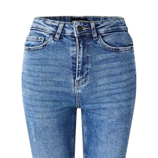 Pieces - Jeans für Damen (Mittelblau) - Image 2