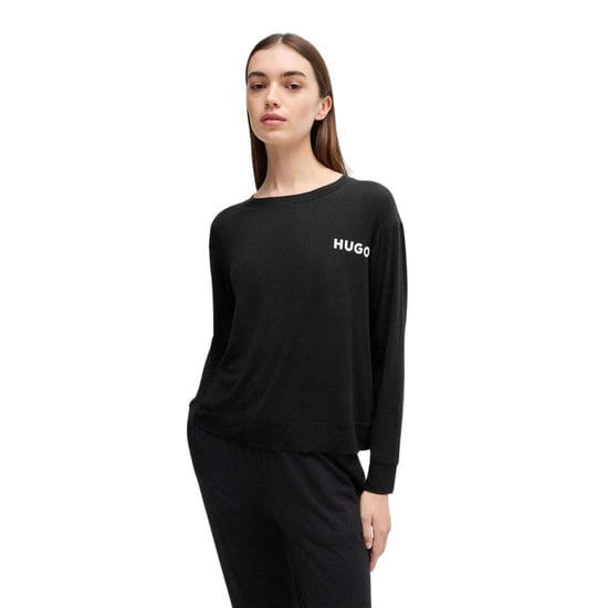Hugo - "Unite" Schlafanzug-Oberteil für Damen, leger, Langärmlig (Schwarz) - Image 1