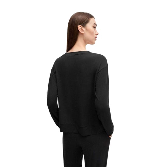 Hugo - "Unite" Schlafanzug-Oberteil für Damen, leger, Langärmlig (Schwarz) - Image 5