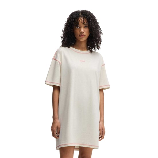 Hugo - T-Shirt-Kleid für Damen, Baumwolle (Natürlich) - Image 1