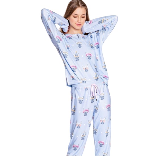 PJ Salvage - Schlafanzug für Damen (Hellblau) - Image 3