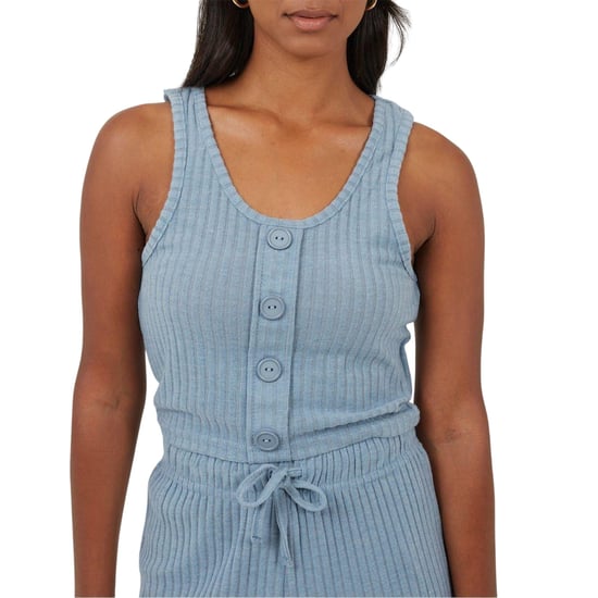 Brave Soul - Loungewear Set für Damen, gerippt (Blau) - Image 3