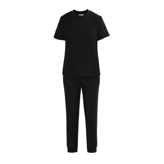 Miso - Schlafanzug für Damen, Baumwollmischung, kurzärmlig (Schwarz) - Image 1