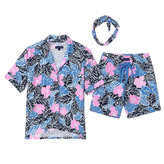 PJ Salvage - Schlafanzug mit Shorts für Damen (Bunt) - Image 3