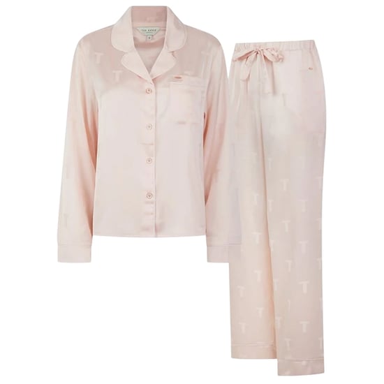 Ted Baker - "Peggy" Schlafanzug mit langer Hose für Damen, Satin (Pink) - Image 1