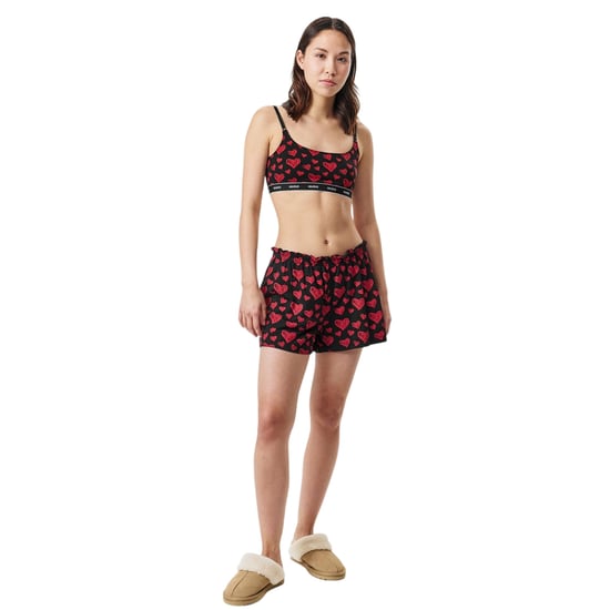 Hugo - "Nikka" Schlafanzug-Shorts für Damen (Rot) - Image 1
