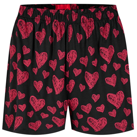 Hugo - "Nikka" Schlafanzug-Shorts für Damen (Rot) - Image 2