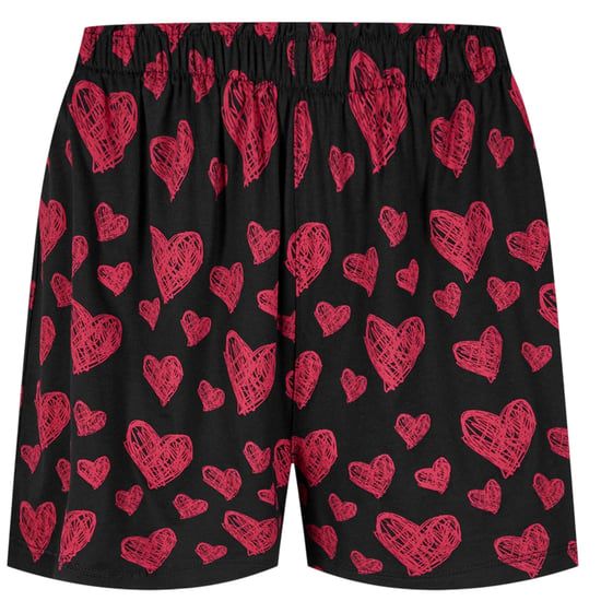 Hugo - "Nikka" Schlafanzug-Shorts für Damen (Rot) - Image 3