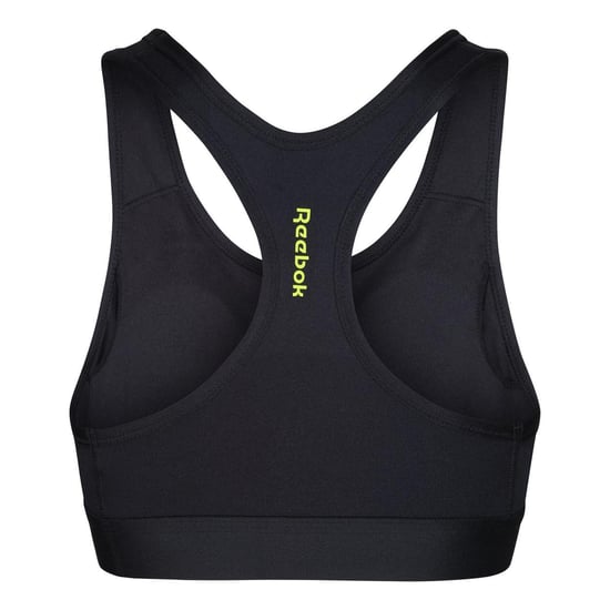 Reebok - "Sophia" Sport-BH für Damen (Schwarz/Gelb) - Image 2