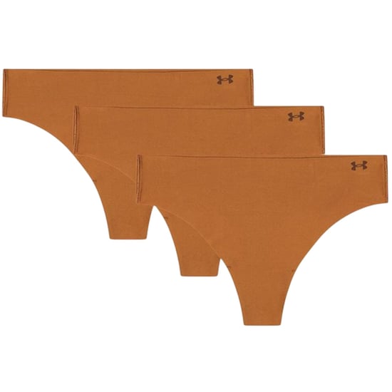 Under Armour - Thong für Damen, Hohes Bein (3er-Pack) (Braun) - Image 1