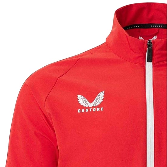 Castore - Trainingsjacke für Herren, Langärmlig (Rot) - Image 3