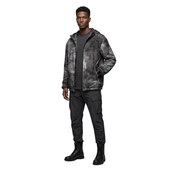 Diesel - Bomberjacke für Herren (Grau) - Image 3