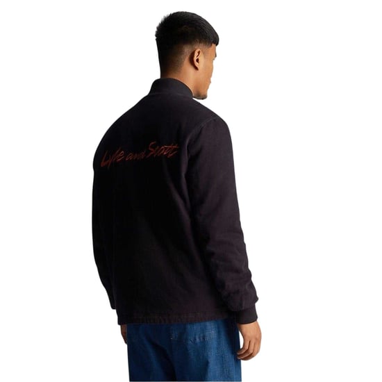 Lyle & Scott - Bomberjacke für Herren, Mit Kragen (Dunkel-Marineblau) - Image 2