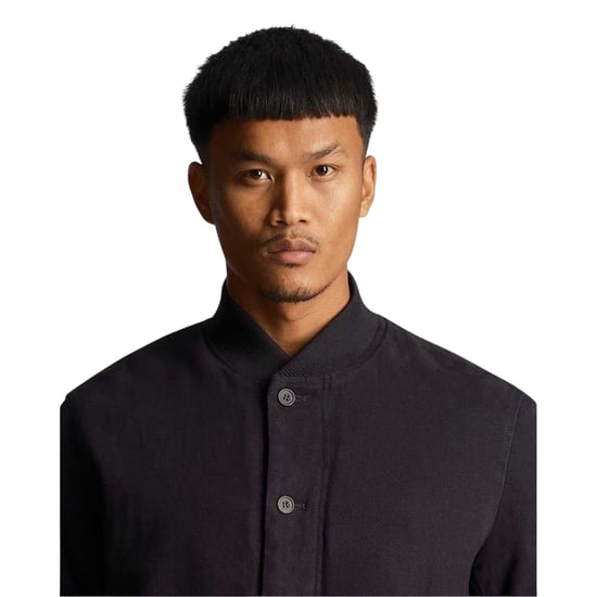 Lyle & Scott - Bomberjacke für Herren, Mit Kragen (Dunkel-Marineblau) - Image 3