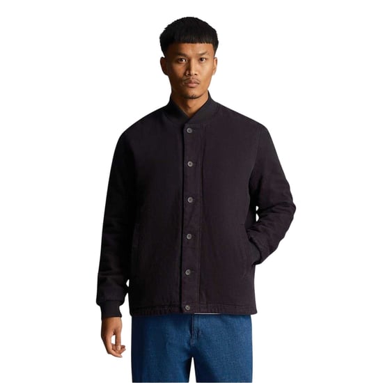 Lyle & Scott - Bomberjacke für Herren, Mit Kragen (Dunkel-Marineblau) - Image 5
