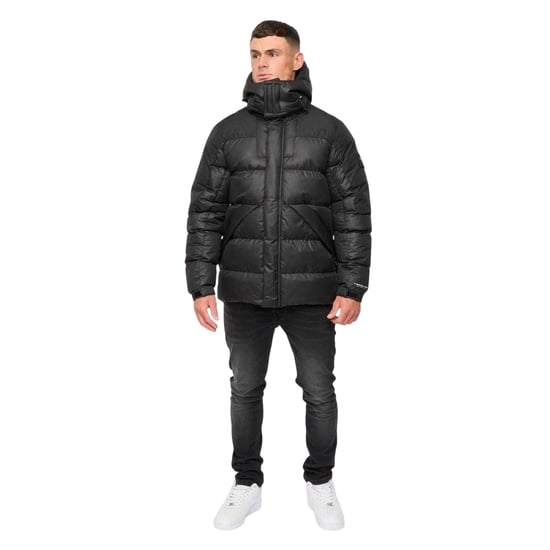 Crosshatch - Jacke für Herren, Gesteppt, Polyester (Schwarz) - Image 5