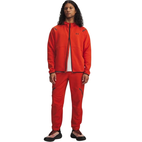 Under Armour - "Unstoppable" Sweatjacke für Herren (Orange) - Image 1
