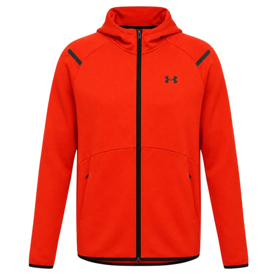 Under Armour - "Unstoppable" Sweatjacke für Herren (Orange) - Image 2