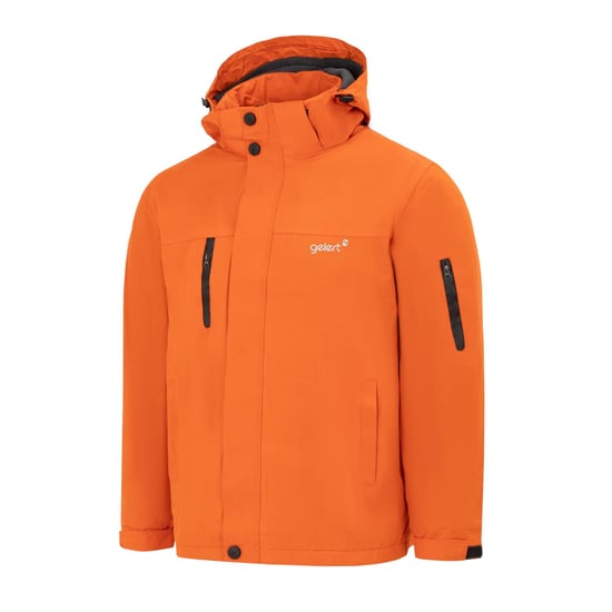 Gelert - Parka für Herren, mit Kapuze, Regulär (Orange) - Image 3