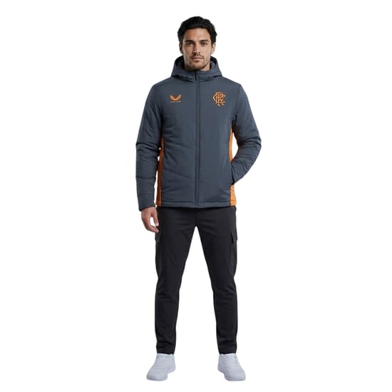 Castore - Trainerjacke für Herren (Rot) - Image 4