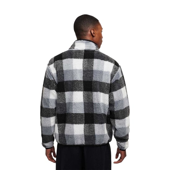 Nike - "Winterized" Fleece-Oberteil für Herren, Stehkragen (Schwarz/Weiß) - Image 2