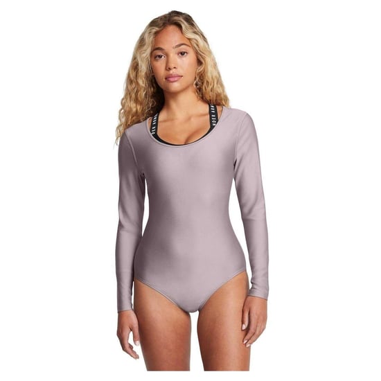 Under Armour - "Vanish" Bodysuit für Damen, Runder Auschnitt, Langärmlig (Grau) - Image 1