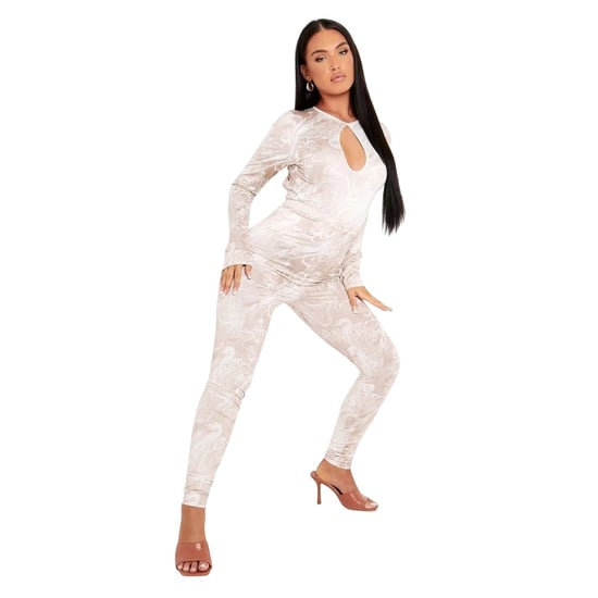 Missy Empire - Bodysuit für Damen, Tropfenausschnitt (Steinfarben) - Image 2