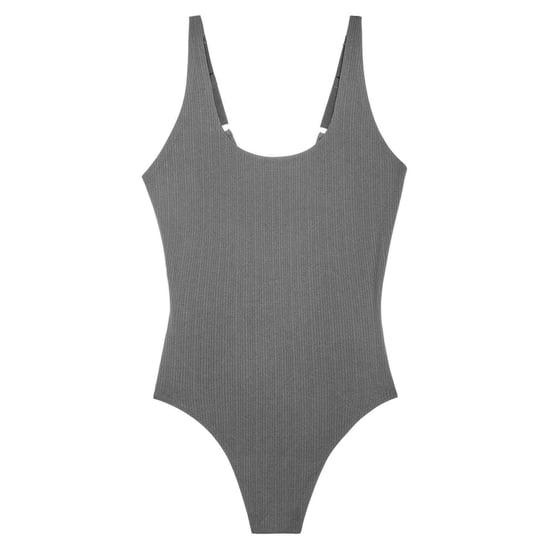Wolford - Bodysuit für Damen, Rippenstrick (Rauch-Grau) - Image 1