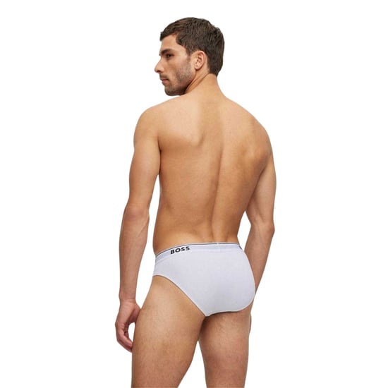 Boss - Slips für Herren, Premium-Baumwolle (3er-Pack) (Weiß) - Image 2