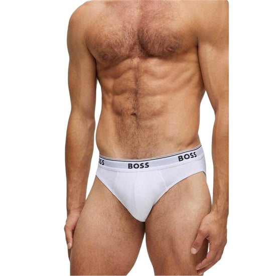 Boss - Slips für Herren, Premium-Baumwolle (3er-Pack) (Weiß) - Image 3