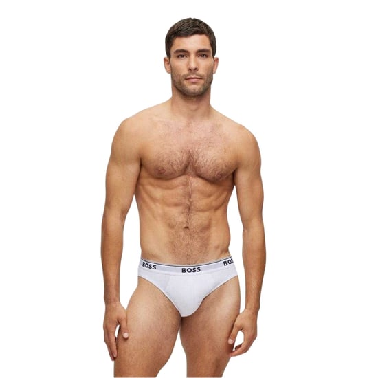 Boss - Slips für Herren, Premium-Baumwolle (3er-Pack) (Weiß) - Image 4