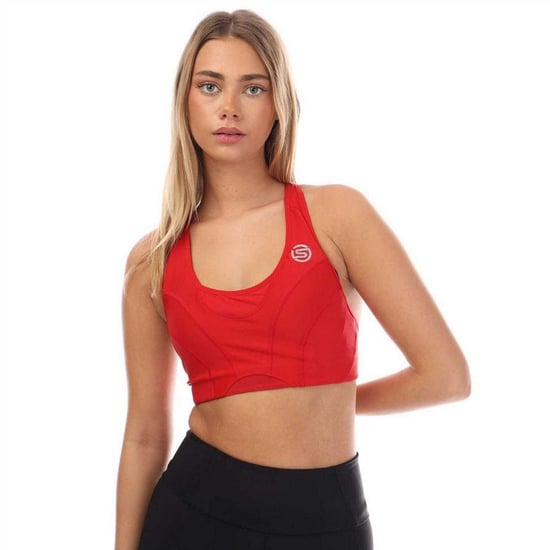 Skins - "Series-3" Sport-BH für Damen (Rot) - Image 2