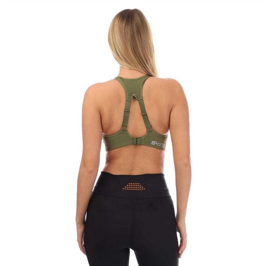 Skins - "Series-3" Sport-BH für Damen (Khakigrün) - Image 3