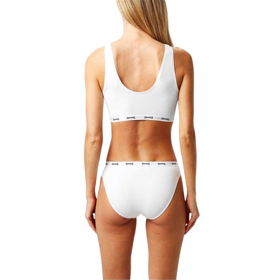 Lonsdale - Sport-BH für Damen, Baumwolle (Weiß) - Image 3