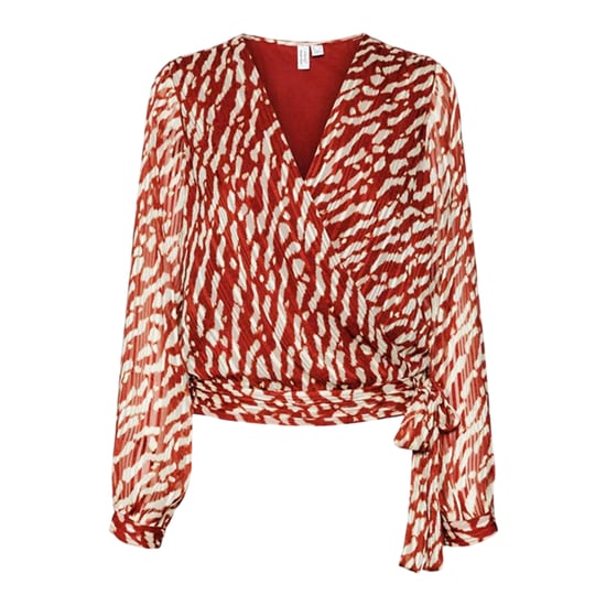 Vero Moda - Wickel-Oberteil für Damen, V-Ausschnitt (Gebrannter Ziegelstein) - Image 1